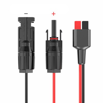 Solar Panel Cable Connector Compatible for  Portable Solar Generator Power Station